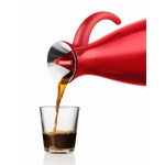 Evasolo 502913 1公升 真空保溫壺 (紅色) - 無滴漏真空設計